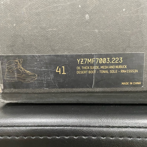 Original Yeezy boots season 7